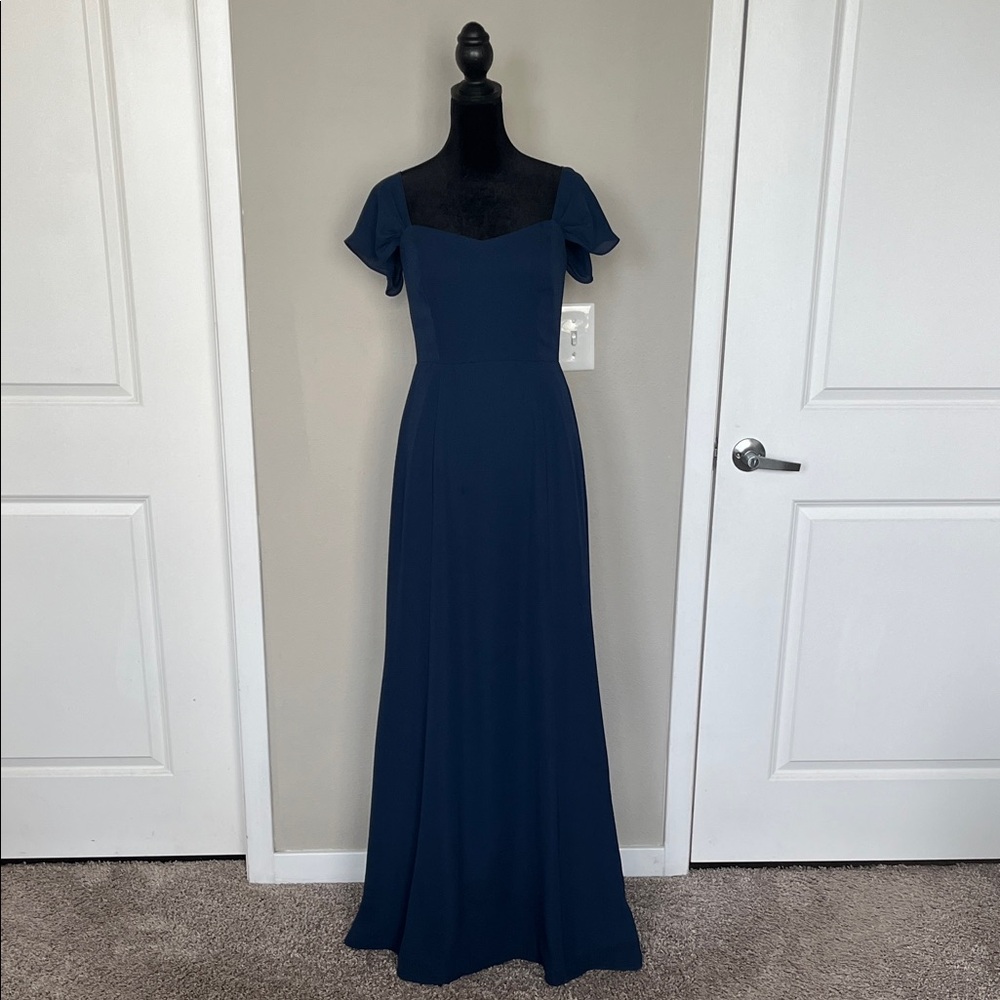 Wayf Midnight Blue Maxi Dress